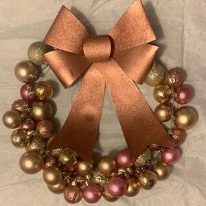 Rosegold Glam Wreath